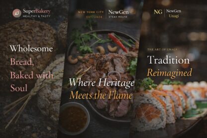 Restaurant Website Template Bundle | 3 Premium Vite + React + Tailwind 4 Templates