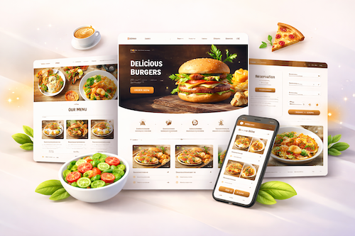 Restaurant Website Templates | Modern & Appetizing | Download